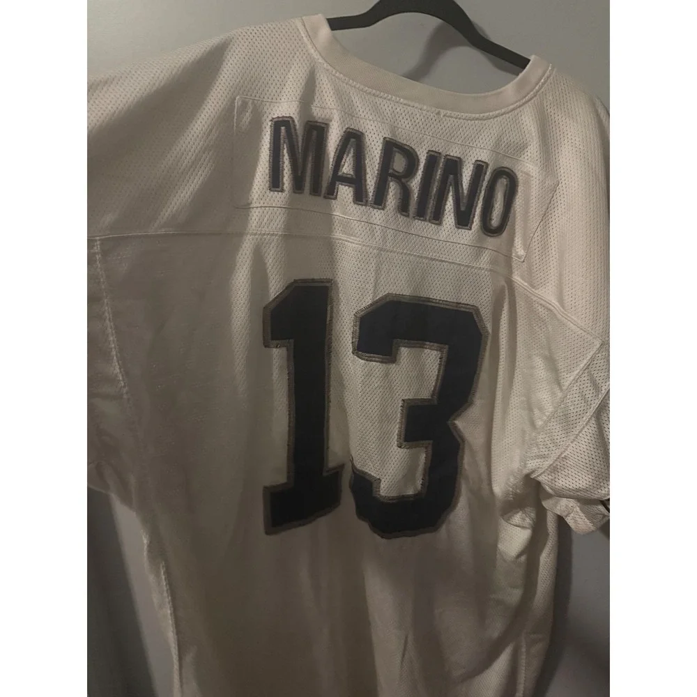Vintage Adidas Dan Marino Pittsburgh Panthers 1982 Jersey White Mesh Mens 54 XXL